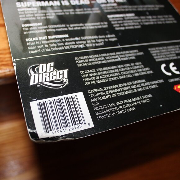 3/$55❤️new DC Direct Superman Doomsday Lex Luthor Superman's Robot action figure - Picture 5 of 7